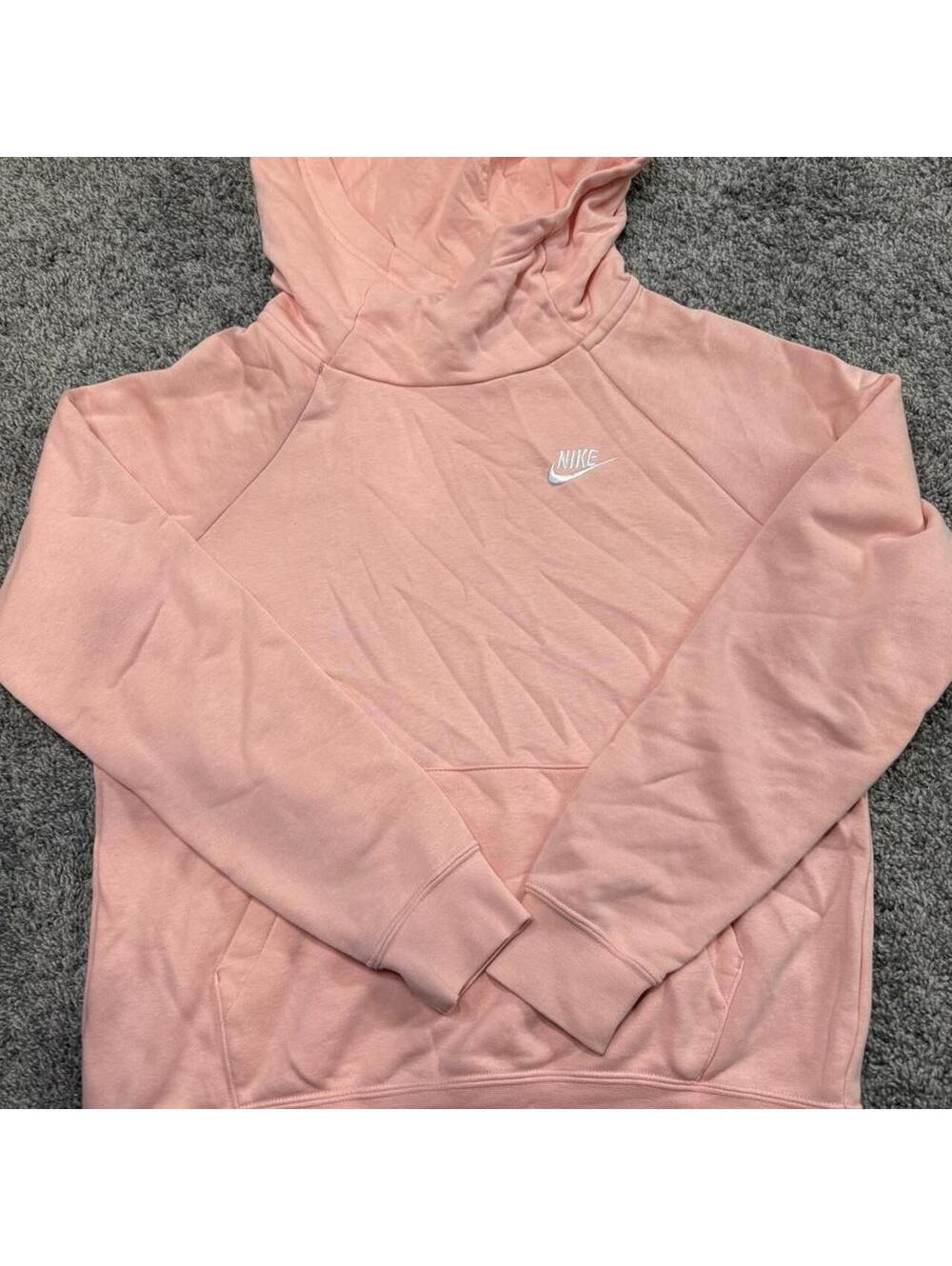 Nike Pink Hoodie Sweatshirt Size Small